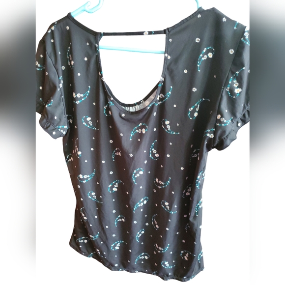 Jessica Simpson Flowery black Set Large - Picture 2 of 3